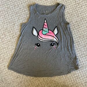 🦄 JUSTICE Girls tank top - unicorn
